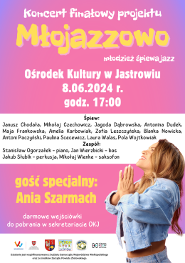 Młojazzowo - młodzież śpiewa jazz