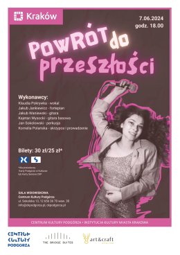 Koncert dyplomowy Klaudii Pokrywki „Powrót do przeszłości”