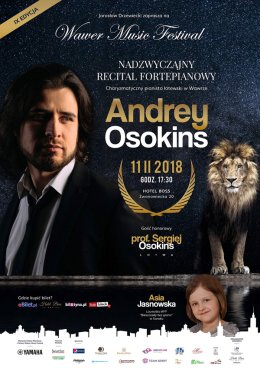 IX Wawer Music Festival: Recital Fortepianowy - Andrey Osokins