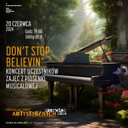 "Don't Stop Believin'", koncert