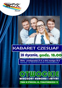 Otwockie Wieczory Humoru i Satyry - Kabaret Czesuaf