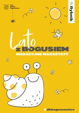 Boguś artysta! Warsztat plastyczny "Z pamiętnika ślimaka Bogusia"