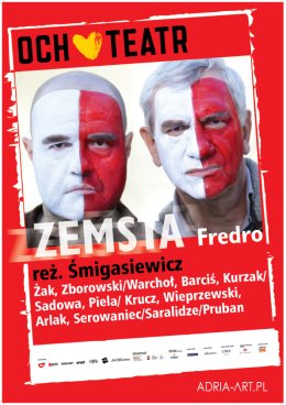 Zemsta - Wiktor Zborowski i Cezary Żak w spektaklu Och-Teatru