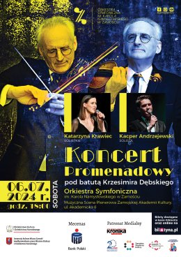 Koncert Promenadowy pod batutą Krzesimira Dębskiego