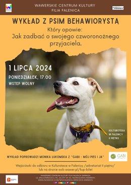 Spotkanie z psim behawiorystą w WCK Falenica