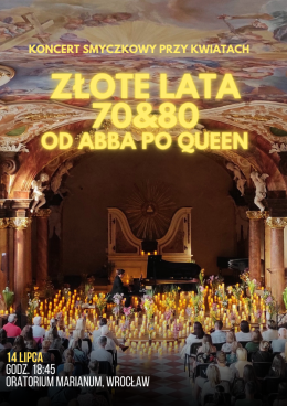 Koncert przy świecach: Złote lata 70te i 80te - od Abba po Queen i The Beatles