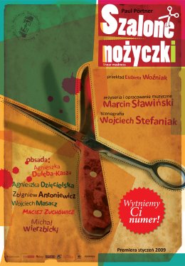 Szalone nożyczki - aktorzy Teatru w Kaliszu
