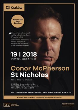 Scena Monodramu: Conor McPherson, „St. Nicholas”