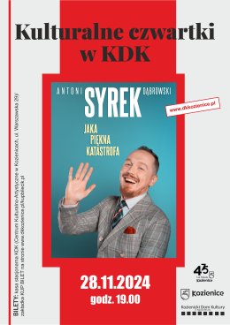 Stand-up Antoni Syrek-Dąbrowski