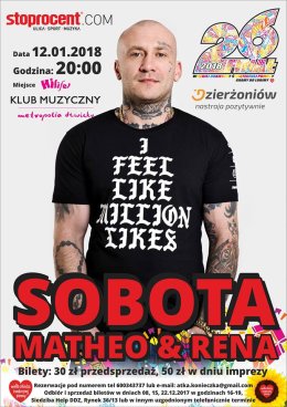 Młodzieżowa WOŚP: SOBOTA, RENA, MATHEO