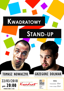 Kwadratowy Stand-up - Grzegorz Dolniak,Tomasz Nowaczyk
