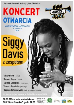 Koncert Otwarcia - Siggy Davis z zespołem