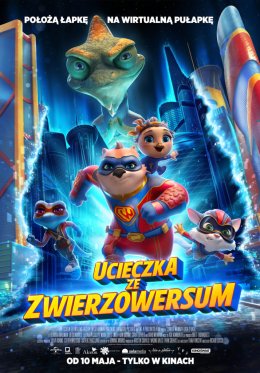 Ucieczka ze Zwierzowersum - filmowy poranek dla dzieci (5+)
