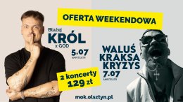 Karnet: Błażej Król x GOD i WaluśKraksaKryzys