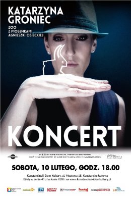 KATARZYNA GRONIEC. Koncert walentynkowy z piosenkami Agnieszki Osieckiej