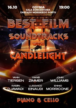 Piano Best Covers: Best Film Soundtracks with candlelight - Gdynia