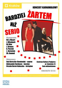 Bardziej żartem niż serio - koncert karnawałowy