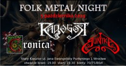 Folk Metal Night: Radogost, Runika, Cronica