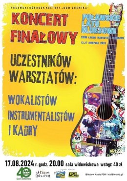 Koncert Finałowy Letnich Warsztatów Bluesowych