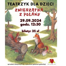 Teatr Dobrego Serca "Zwierzątka z polany"