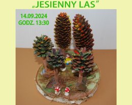 Rodzinne warsztaty artystyczne "Jesienny las"