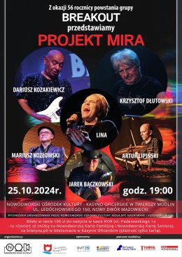 PROJEKT MIRA: Koncert pt: "Na Drugim Brzegu Tęczy" - największe przeboje Miry Kubasińskiej i Tadeusza Nalepy