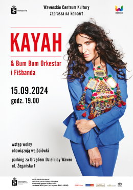 Koncert KAYAH & Bum Bum Orkestar i Fiśbanda / 15.09.2024 / Międzylesie