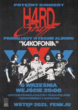 Koncert ZESPOŁU HARD STAFF w Centrum Promocji Kultury