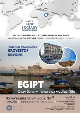 EGIPT - Oazy Sahary i wyprawa wzdłuż Nilu - Krzysztof Krygier