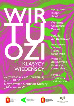 „Klasycy wiedeńscy” | koncert Ursynowskiej Orkiestry Kameralnej