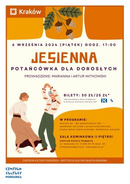 Jesienna potańcówka dla dorosłych