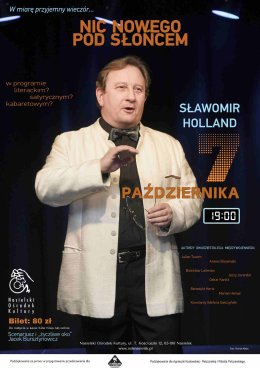 "NIC NOWEGO POD SŁOŃCEM" Sławomir Holland