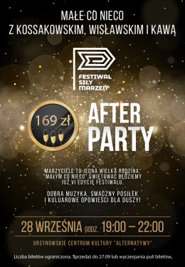 „Małe co nieco z Kossakowskim, Wisławskim i Kawą” | Festiwal Siły Marzeń