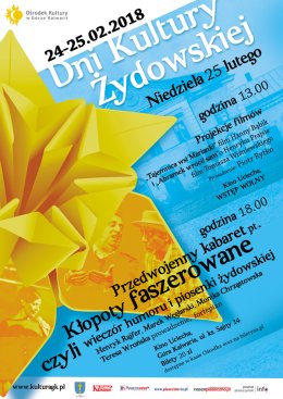 Kłopoty faszerowane, czyli wieczór humoru i piosenki żydowskiej