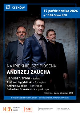 NAJPIĘKNIEJSZE PIOSENKI Andrzeja Zauchy śpiewa Janusz Szrom