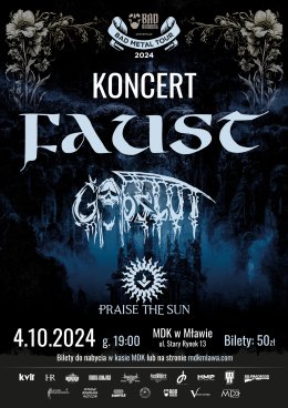 FAUST / GODSLUT / PRAISE THE SUN