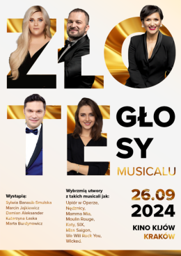 Złote głosy musicalu - Kraków