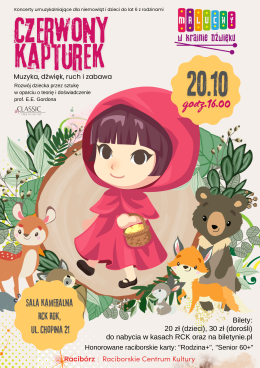 MALUCHY W KRAINIE DŹWIĘKU I CZERWONY KAPTUREK