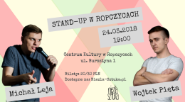 Stand-up w Ropczycach: Michał Leja i Wojtek Pięta