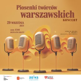 "Piosenki twórców warszawskich" koncert