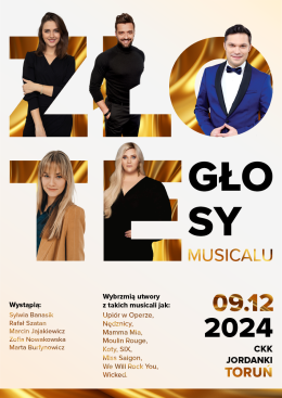 Złote głosy musicalu - Toruń