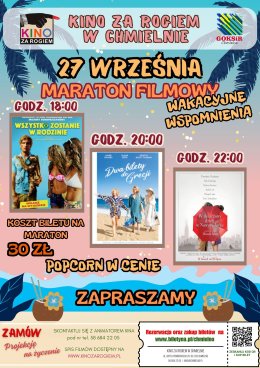 Maraton filmowy - WAKACYJNE WSPOMNIENIA