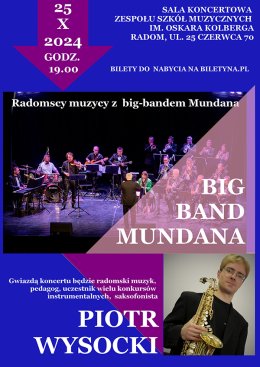 Radomscy muzycy z big bandem Mundana
