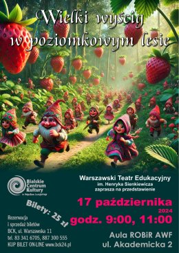 Wielki wyścig w poziomkowym lesie