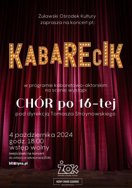 Kabarecik - koncert Chóru po 16 - tej