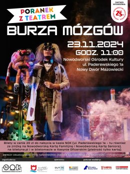 PORANEK Z TEATREM: "Burza mózgów"