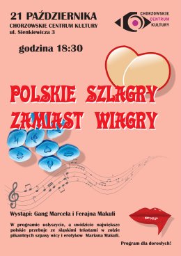 Polskie szlagry zamiast wiagry