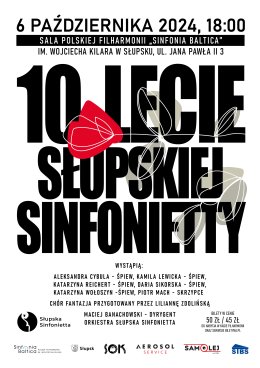 10 - lecie Słupskiej Sinfonietty