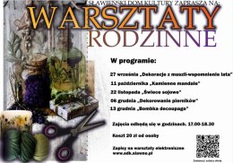 Warsztaty Rodzinne: Bombka decoupage