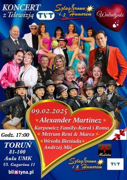 Koncert Śląskich Gwiazd "Szlagierowo i z Humorem" - Walentynki